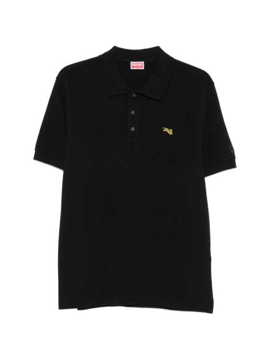 26FW 겐조 폴로 티셔츠 FG65PO1594PU 99J NOIR