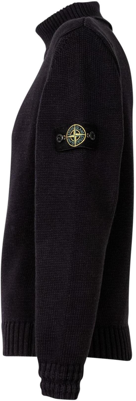 26FW [키즈] 스톤 아일랜드 터틀넥 니트 L2S165100018S01A2V0029 BLACK - STONE ISLAND