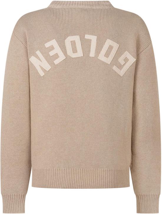 26FW [키즈] 골든구스 캐시미어 니트 GKP01401P00224155550 BEIGE - GOLDEN GOOSE