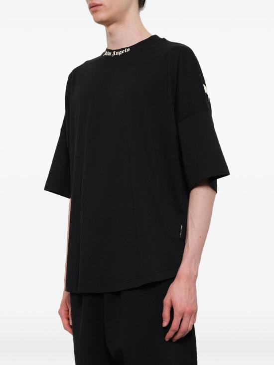 26FW 팜앤젤스 반팔 티셔츠 PAMAA005JR002 1003 BLACK - PALM ANGELS