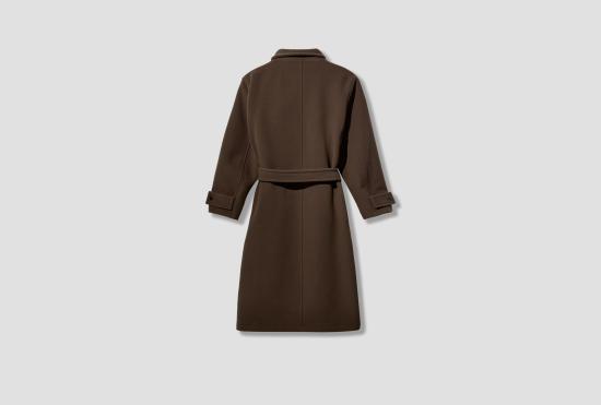 26FW 르메르 코트 랩  - 더블 울 CO1037 LF1116 그린 - LEMAIRE