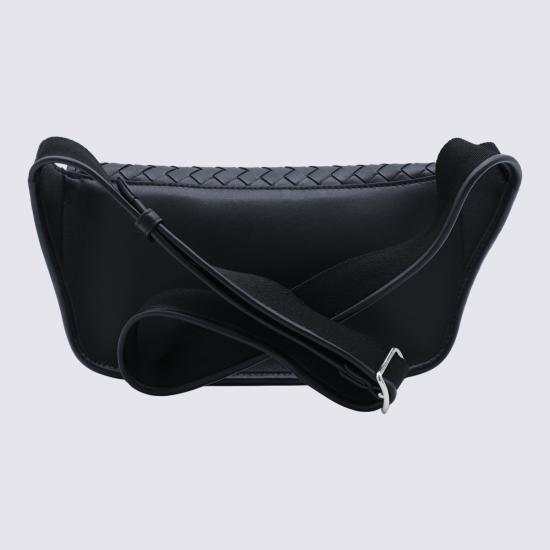 26FW 보테가베네타 숄더백 876334 V6SE01208 BLACK SILVER - BOTTEGA VENETA