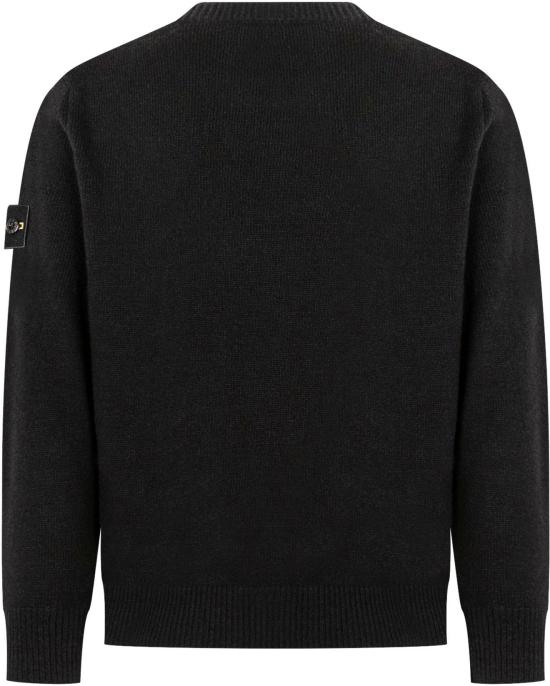 26FW [키즈] 스톤 아일랜드 캐시미어 니트 L2S165100002S00M1V0029 BLACK - STONE ISLAND