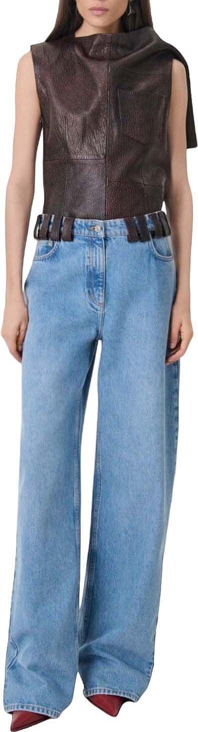 26FW 이로 데님 팬츠 IROWP23ARCHIES26WDENIMARCHIESJEANSLIGHTBLUE - IRO