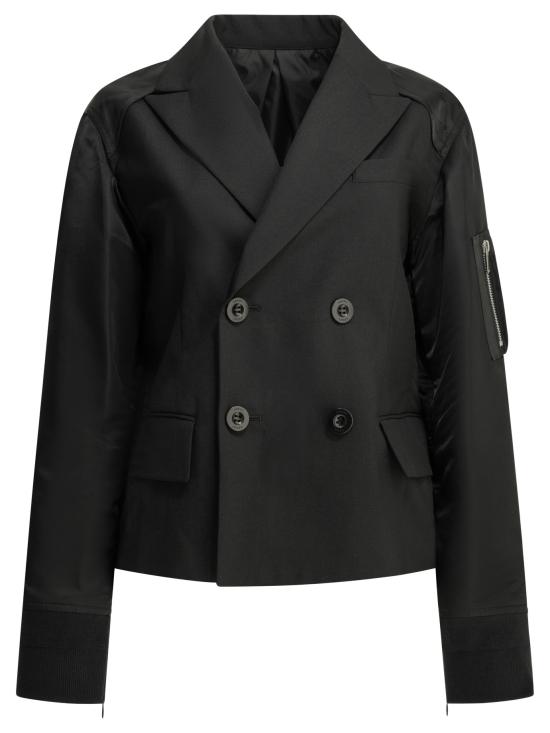 26FW 사카이 수트 자켓 2608564001 BLACK