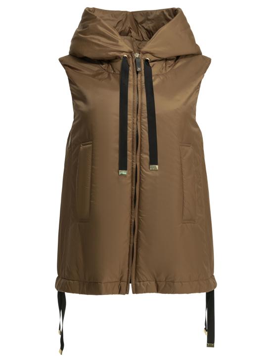 26FW 막스마라 더 큐브 패딩 조끼 2629296014600GREENGO051 BROWN