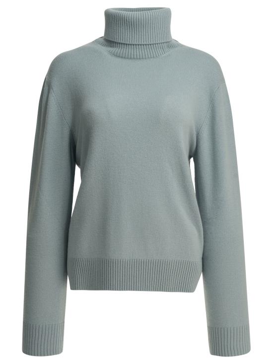 26FW 셈퍼 터틀넥 WMNROLLCASHCARTAZUCCHERO LIGHT BLUE