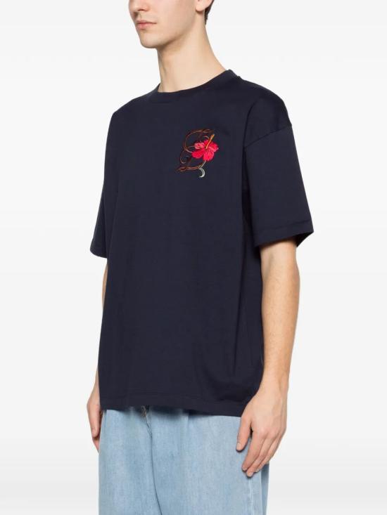 26FW 드롤드무슈 반팔 티셔츠 K TS316 CO248 NY NY NAVY - DROLE DE MONSIEUR