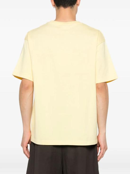 26FW 드롤드무슈 반팔 티셔츠 K TS316 CO248 LYL LYL LIGHT YELLOW - DROLE DE MONSIEUR