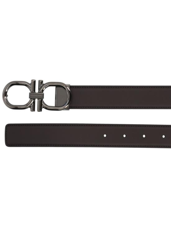 25FW 살바토레 페라가모 가죽 벨트 788532 670634003 Brown - SALVATORE FERRAGAMO