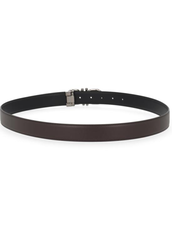25FW 살바토레 페라가모 가죽 벨트 788532 670634003 Brown - SALVATORE FERRAGAMO