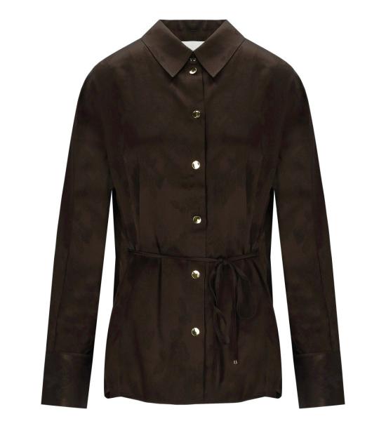 26SS 가니 셔츠 A1040264 ZWX 34 Brown