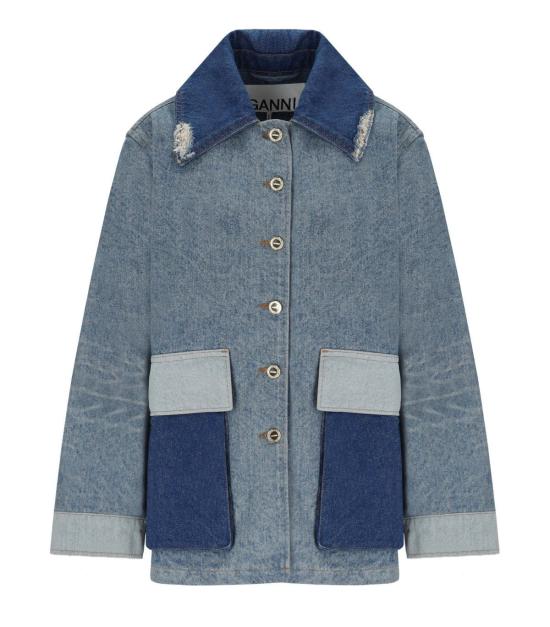 26SS 가니 데님 자켓 A1010179 567 S M Blue
