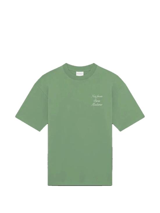 26FW 드롤드무슈 반팔 티셔츠 K TS209 CO002 LGN LGN LIGHT GREEN