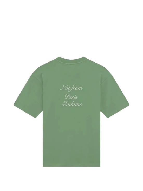 26FW 드롤드무슈 반팔 티셔츠 K TS209 CO002 LGN LGN LIGHT GREEN - DROLE DE MONSIEUR