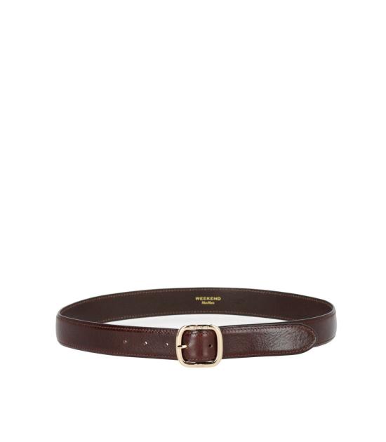 26FW 위켄드막스마라 레귤러 벨트 2625506054600 002 S Brown