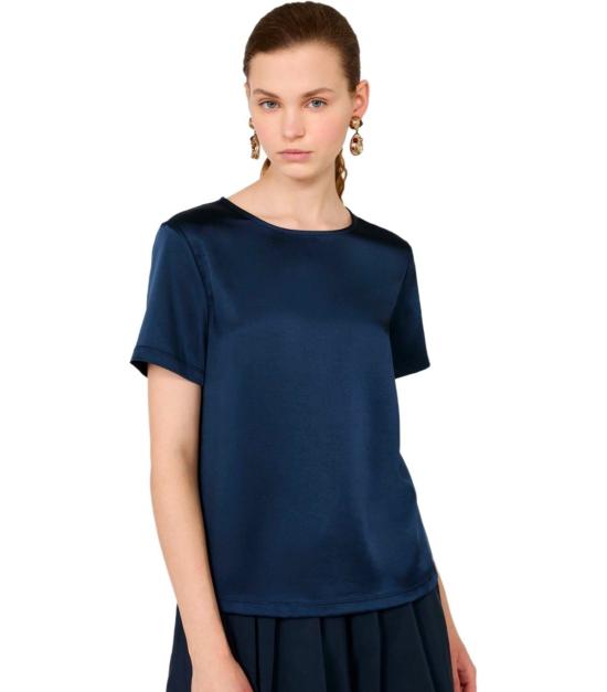 26FW 위켄드막스마라 반팔 티셔츠 2625946041600 007 S Blue - WEEKEND MAX MARA