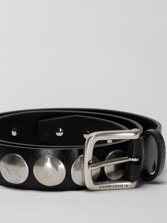 26FW 골든구스 레귤러 벨트 GMA00161A000137 90100 BLACK - GOLDEN GOOSE