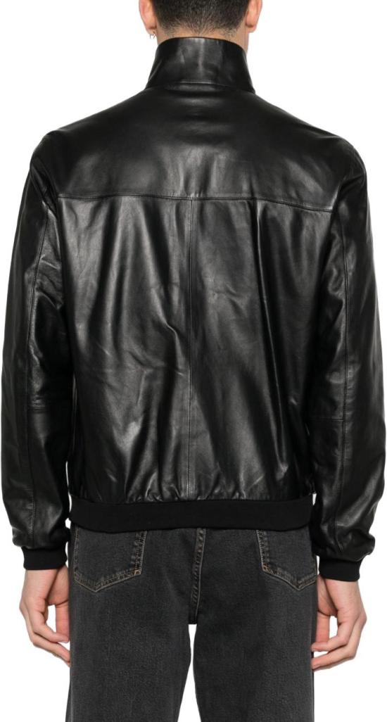 26FW 엠포리오 아르마니 봄버 자켓 EM005323AF24371UC001 BLACK - EMPORIO ARMANI