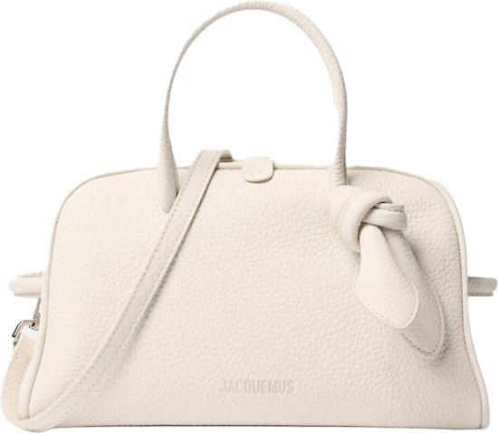 자크뮈스 TURISMO 투리스모 소프트 스몰 볼링 토트벡 BAW00416AC03A03115 BEIGE