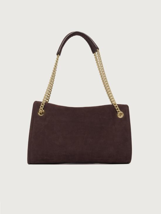 26FW 오르치아니 숄더백 Pelle Nabuk Burgundy 소재의 보르사 비너스 스몰 - ORCIANI