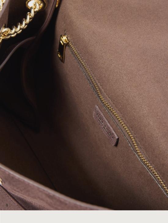26FW 오르치아니 숄더백 Pelle Nabuk Burgundy 소재의 보르사 비너스 스몰 - ORCIANI