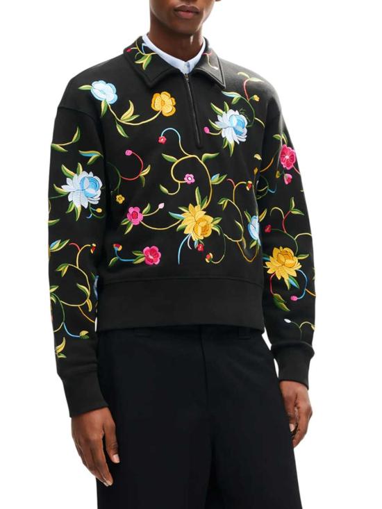 26FW 겐조 긴팔 티셔츠 FG65SW5554MJ 99J NOIR - KENZO