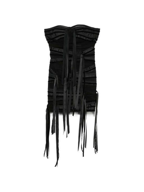 26FW 디 아티코 원피스 261WCA00521EMB030RA 100 BLACK