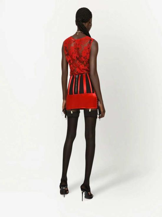 26SS 돌체앤가바나 탑 F772CTHLMU0 R2254 ROSSO BRILLANTE - DOLCE & GABBANA