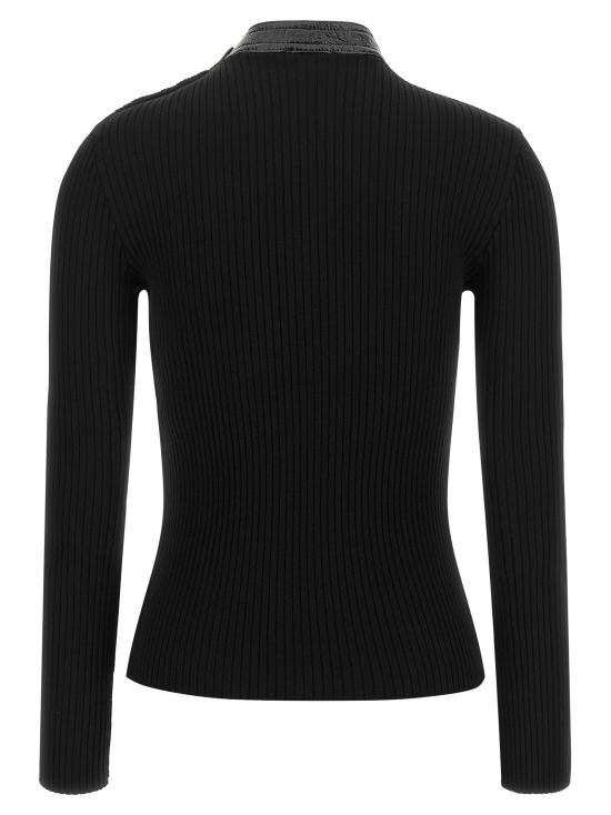 26FW 쿠레쥬 스웨터 326MPU285FI00019999 Black - COURREGES