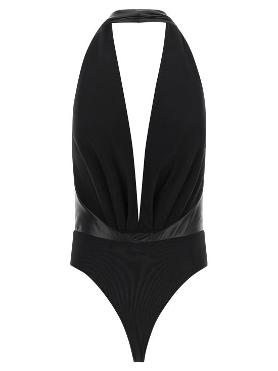 26FW 안다마네 바디수트 티셔츠 T200763ATNP152BLACK - ANDAMANE