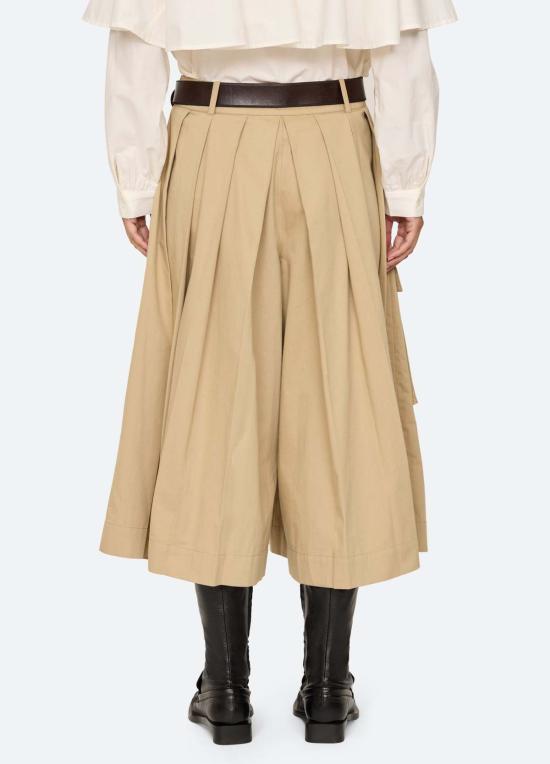  씨뉴욕 크롭 팬츠 AW26 048 KHAKI - SEA NY