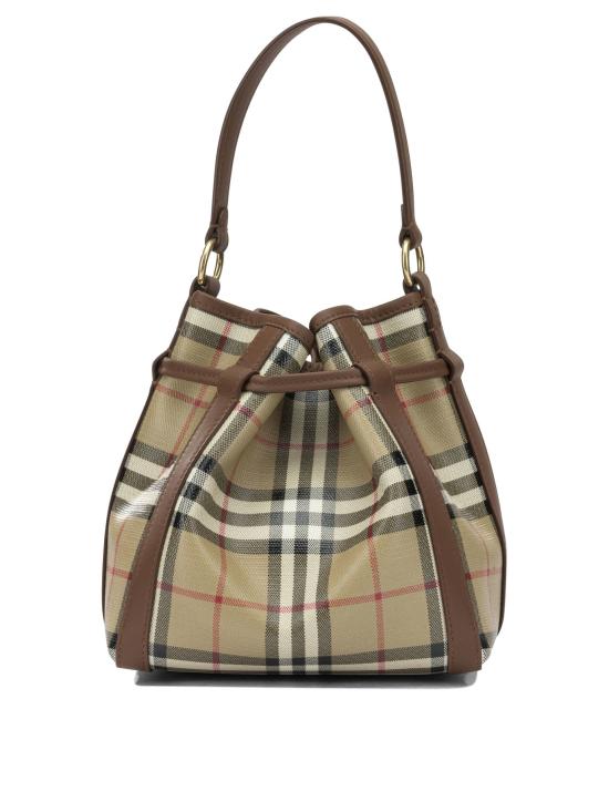 26FW 버버리 숄더백 체크  베이지 - BURBERRY