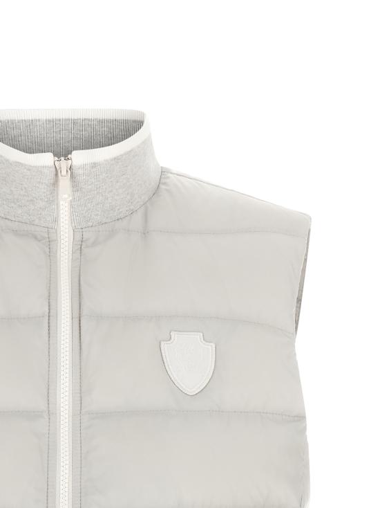 26FW 브루넬로 쿠치넬리 패딩 조끼 MD5983306C3671 Gray - BRUNELLO CUCINELLI