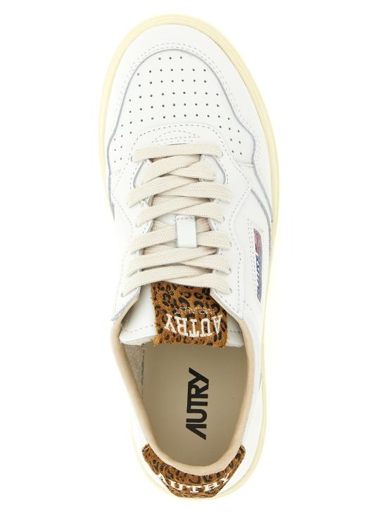 26FW 오트리 메달리스트 로우 레더 스니커즈 AULWHJ02 Brown - AUTRY