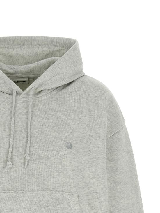 26FW 칼하트 WIP 후드 케이시 스웨트셔츠 I0326441DQXX Gray - CARHARTT WIP