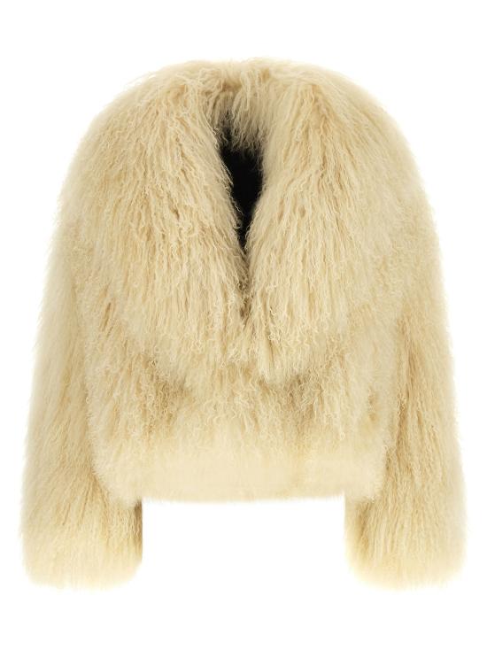 26FW 블랑샤 무스탕 26113100CREMA Beige