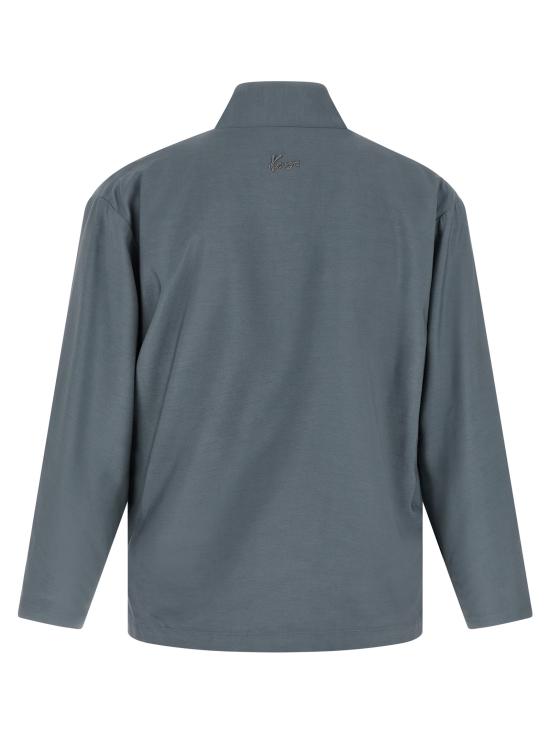 26FW 겐조 긴팔 셔츠 FG65VE1409TX98 Gray - KENZO