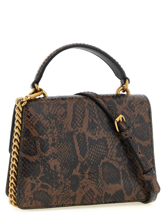 26FW 핑코 토트백 100071A3E5M16Q Brown - PINKO