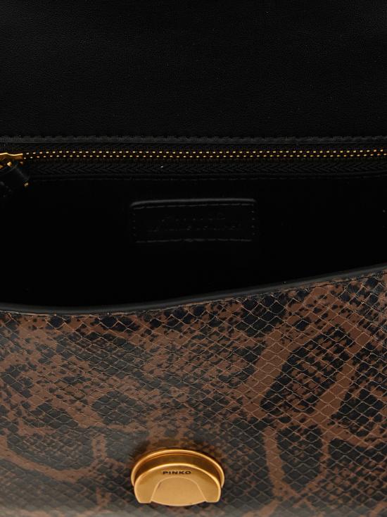 26FW 핑코 토트백 100071A3E5M16Q Brown - PINKO
