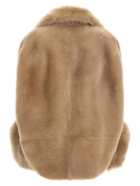 26FW 블랑샤 무스탕 26021300NOCCIOLA Beige - BLANCHA