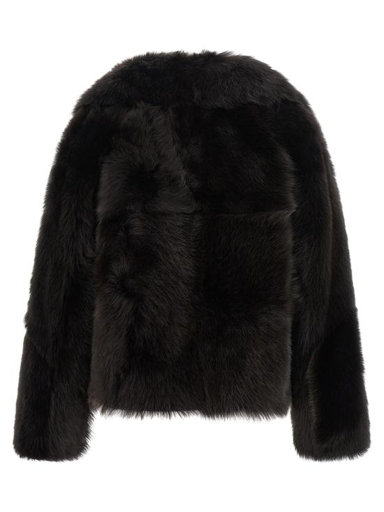 26FW 블랑샤 무스탕 26114300CIOCCOLATO Brown - BLANCHA