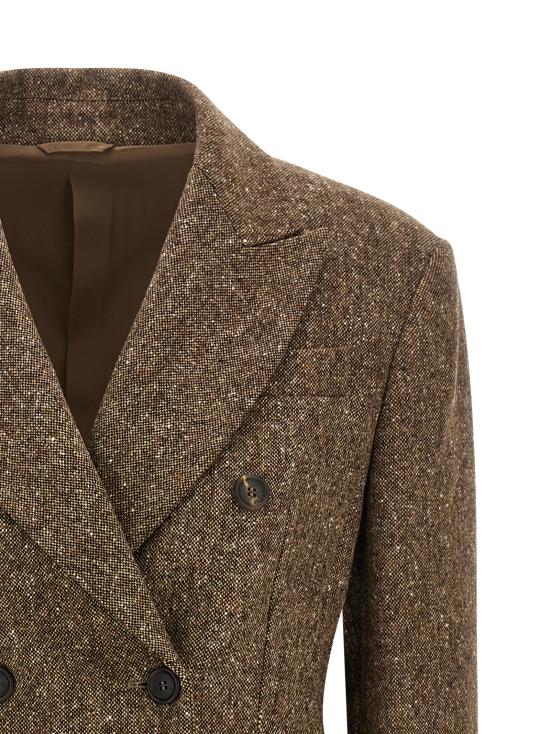 26FW 브루넬로 쿠치넬리 수트 자켓 MD0027246C002 Brown - BRUNELLO CUCINELLI
