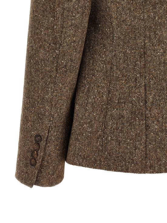 26FW 브루넬로 쿠치넬리 수트 자켓 MD0027246C002 Brown - BRUNELLO CUCINELLI