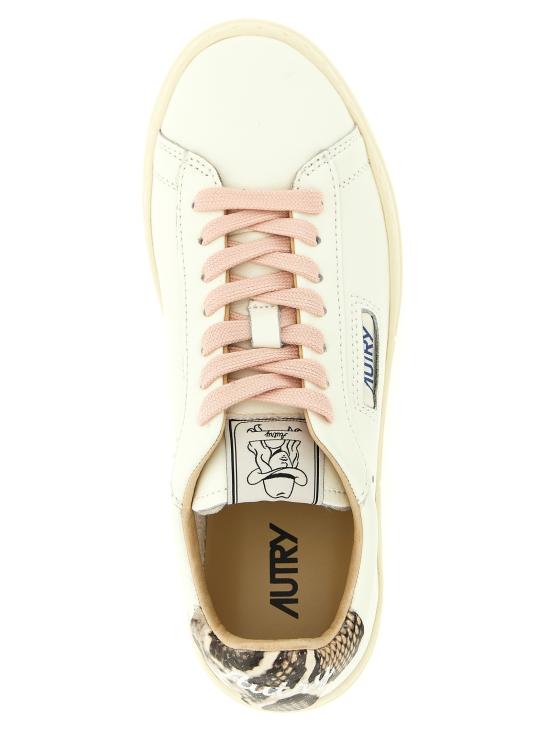 26FW 오트리 달라스 로우 고트스킨 스니커즈 ADLWYA01 Pink - AUTRY