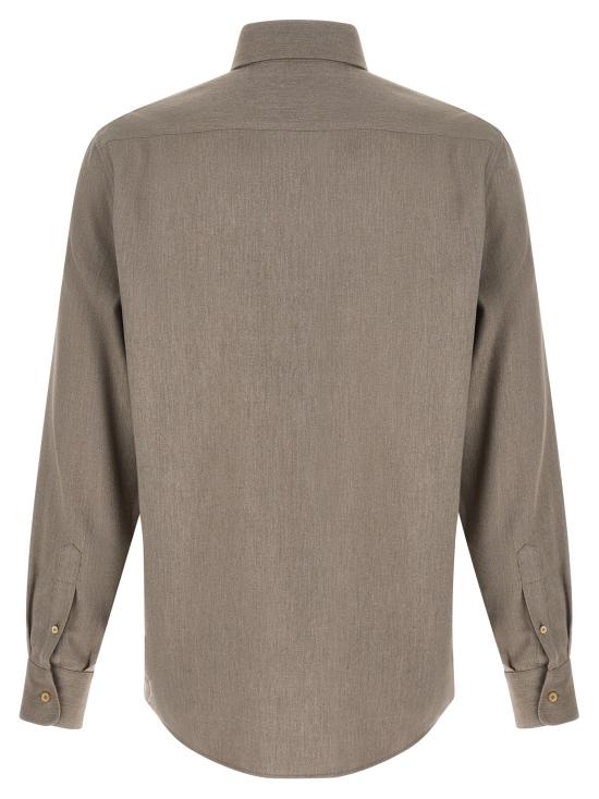 26FW 브루넬로 쿠치넬리 긴팔 셔츠 MY6370627C024 Gray - BRUNELLO CUCINELLI