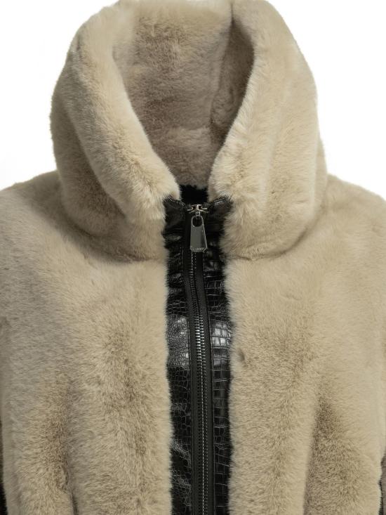 26FW 핑코 무스탕 재킷 & 코트 베이지색 - PINKO