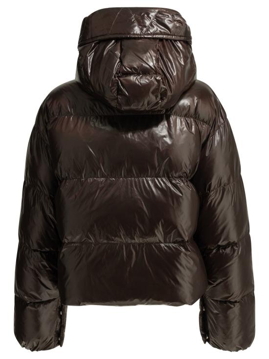26FW 핑코 숏패딩 재킷 & 코트 재킷 및 코트 브라운 - PINKO
