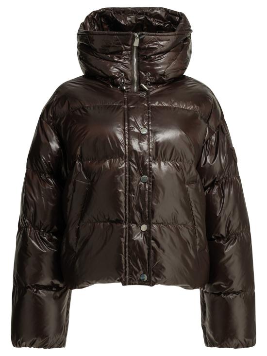 26FW 핑코 숏패딩 재킷 & 코트 재킷 및 코트 브라운