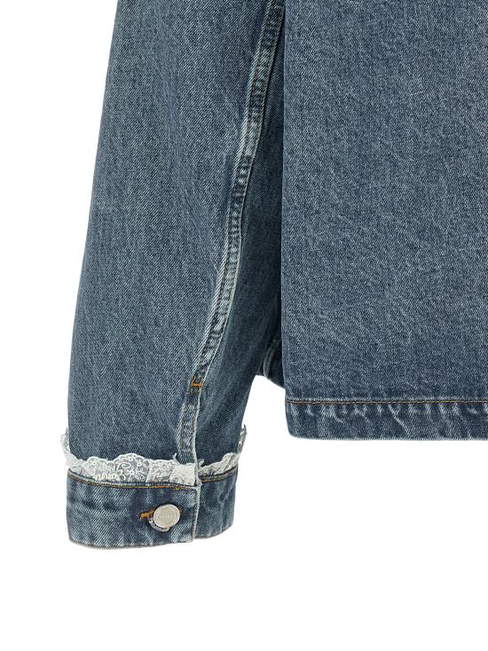 26FW 가니 데님 자켓 A1010200569 Blue - GANNI